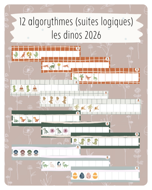 12. algorithmes – Les dinos 2026