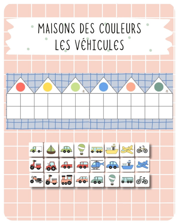 20. Maisons des couleurs — Les véhicules