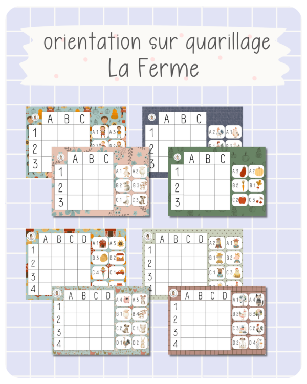 13. Orientation sur quadrillage – La Ferme