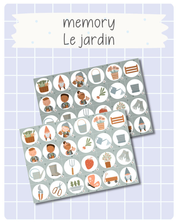 32. Memory — Au jardin (printemps)