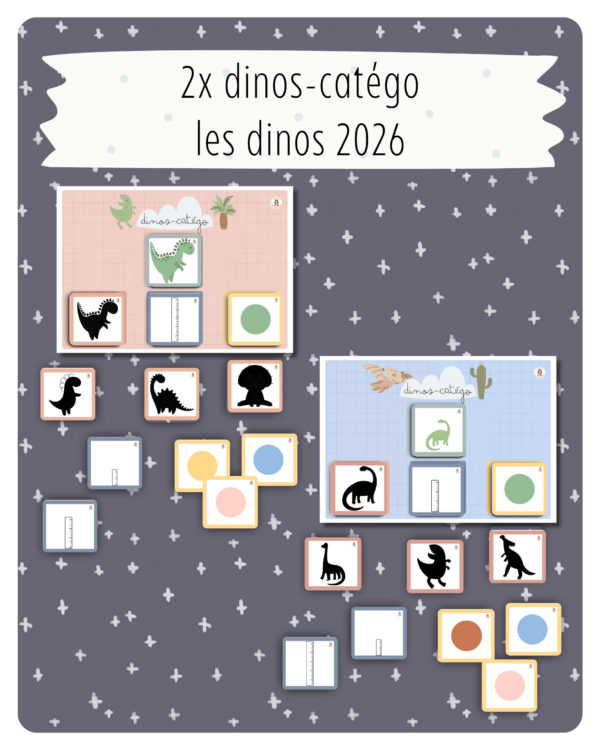 26. 2x Dinos-catégo — Les dinos 2026