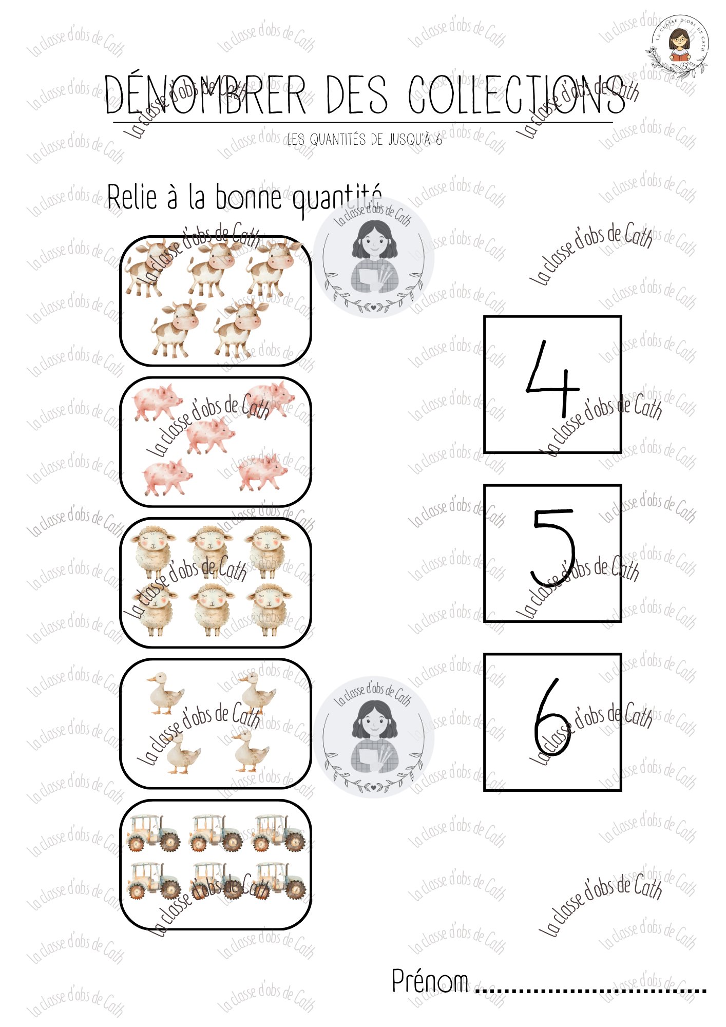 44. fichiers dénombrer des collections - LA FERME – Image 4