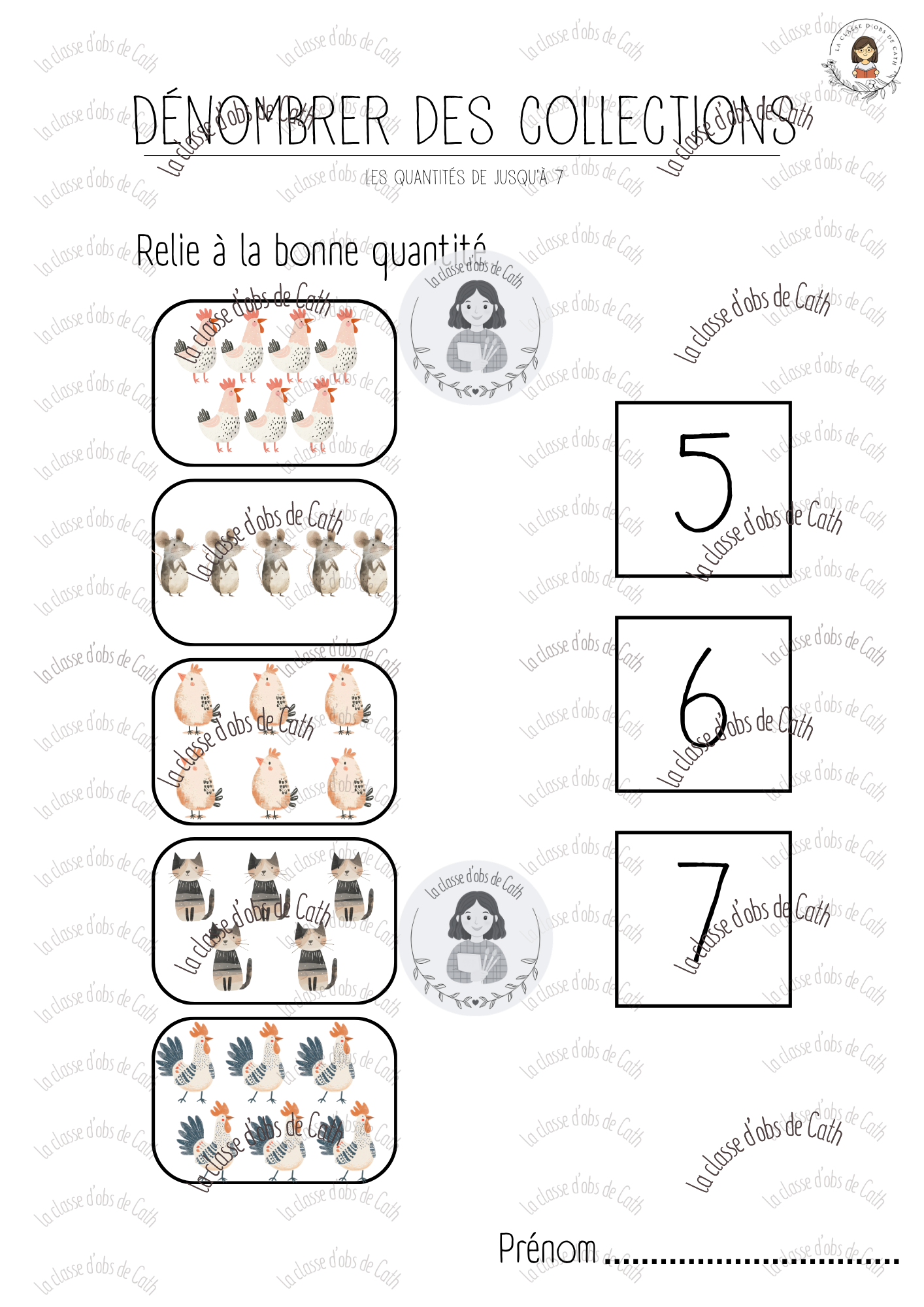 44. fichiers dénombrer des collections - LA FERME – Image 5