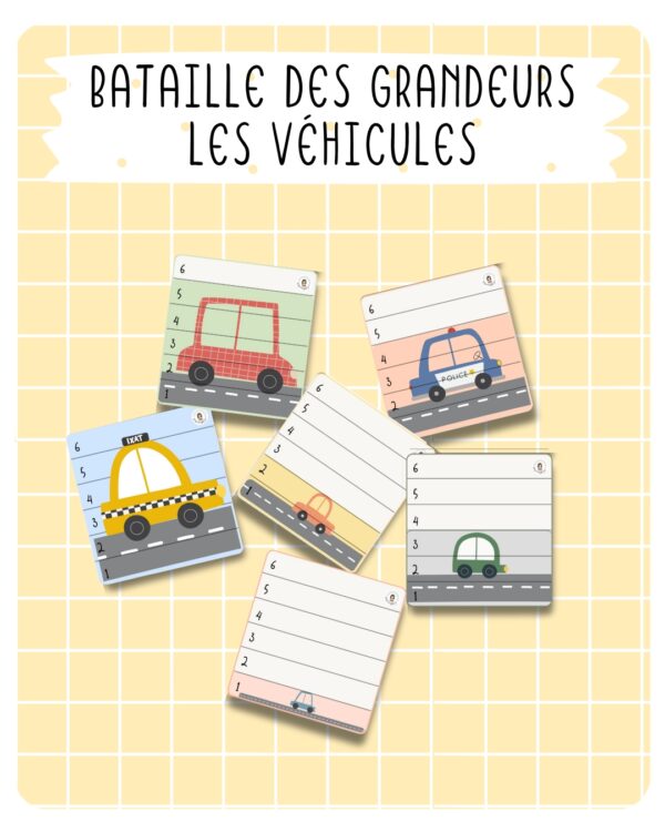 39. jeu de bataille - Les véhicules