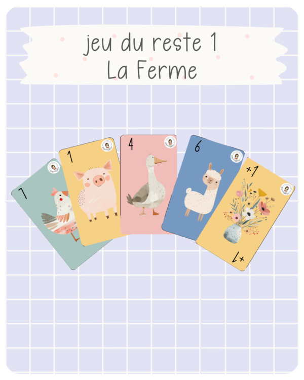 40. jeu du "reste 1" - La Ferme