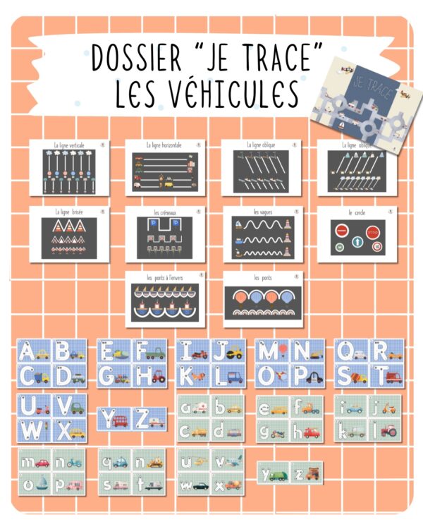 21-22. Dossier "Je trace" — Les véhicules