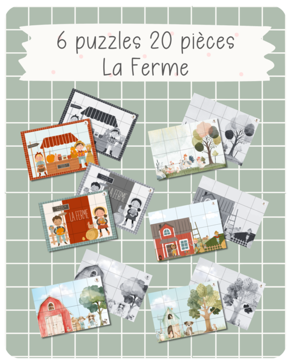 11. puzzles – La Ferme