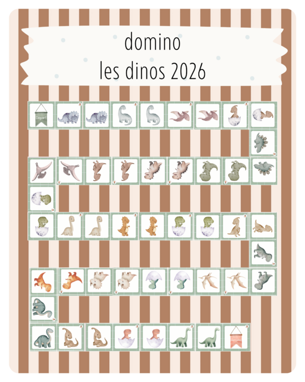 37. Domino - les dinos 2026