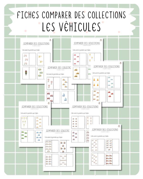 43. fichier construire des collections - Les véhicules