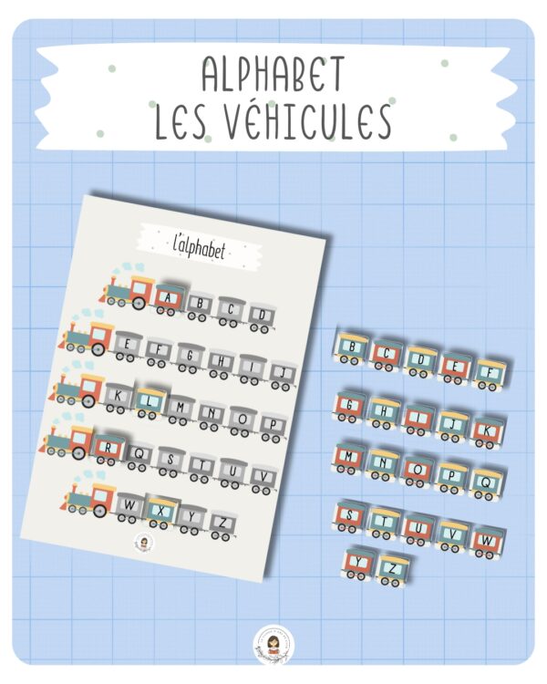 4.  Alphabet – Les véhicules