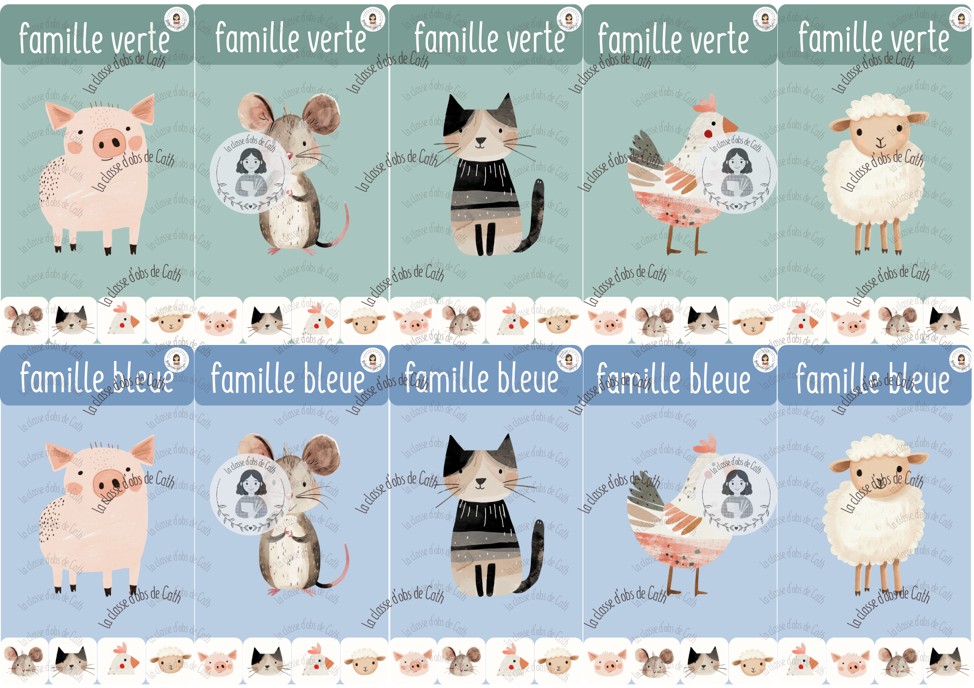 41. jeu des 7 familles - La Ferme – Image 2