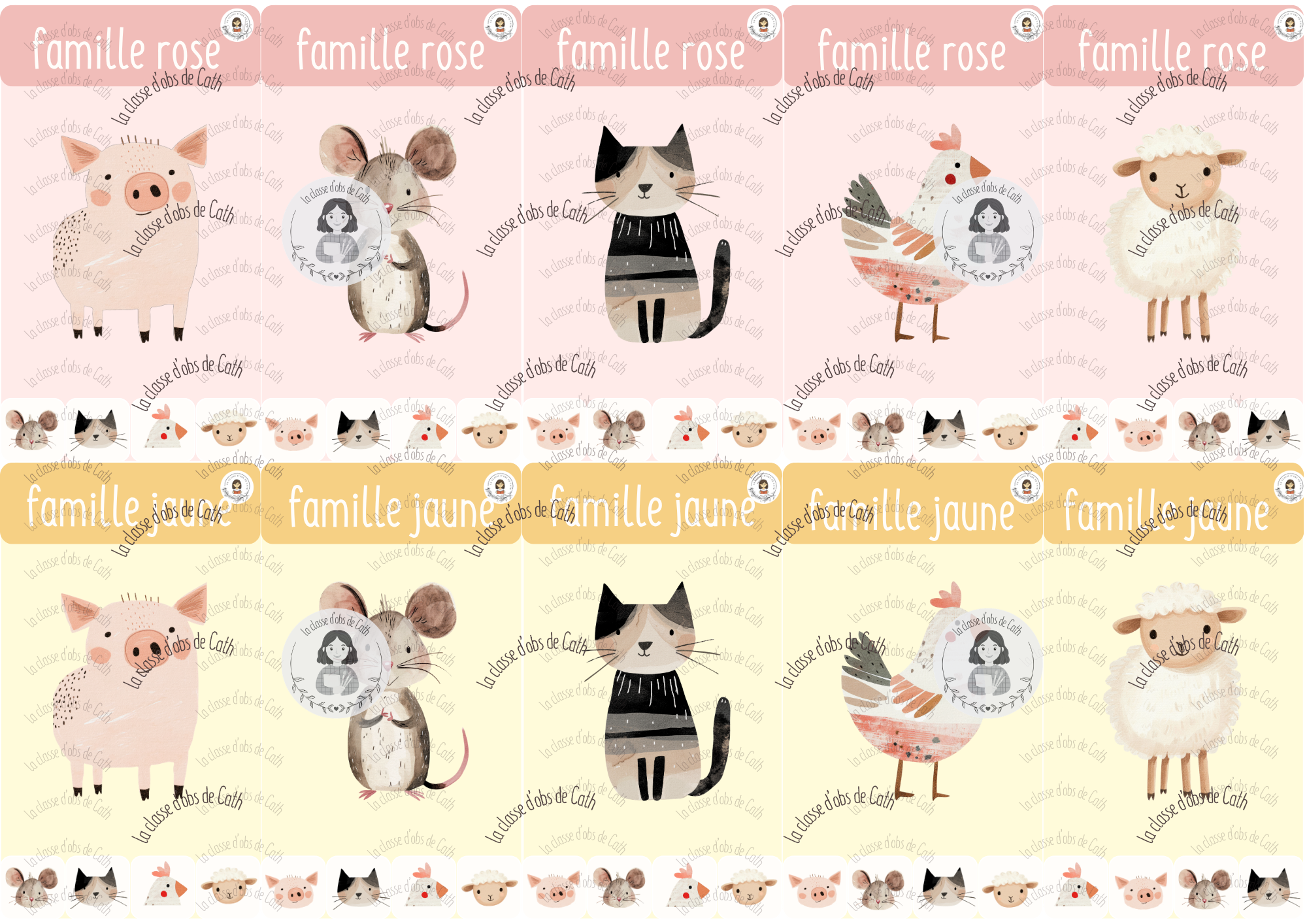 41. jeu des 7 familles - La Ferme – Image 4
