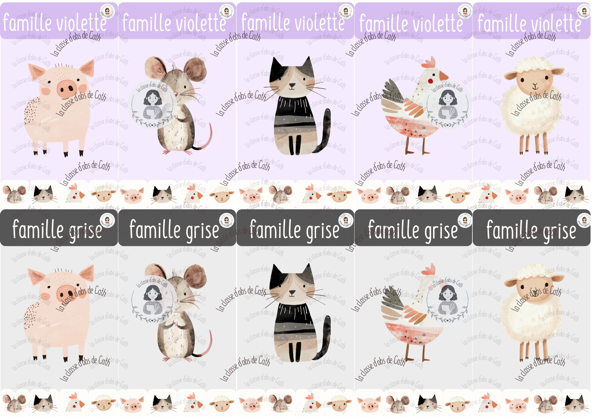 41. jeu des 7 familles - La Ferme – Image 6
