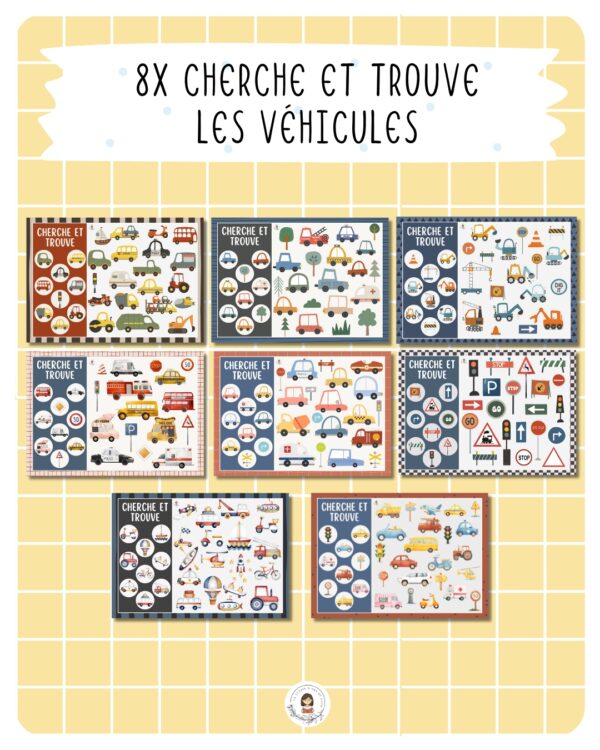 24. cherche et trouve — Les véhicules