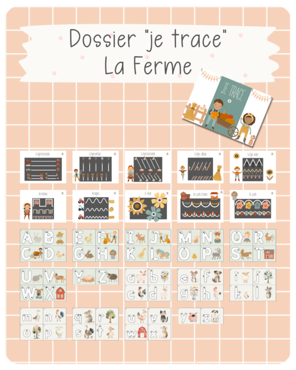 21-22. Dossier "Je trace" — La Ferme