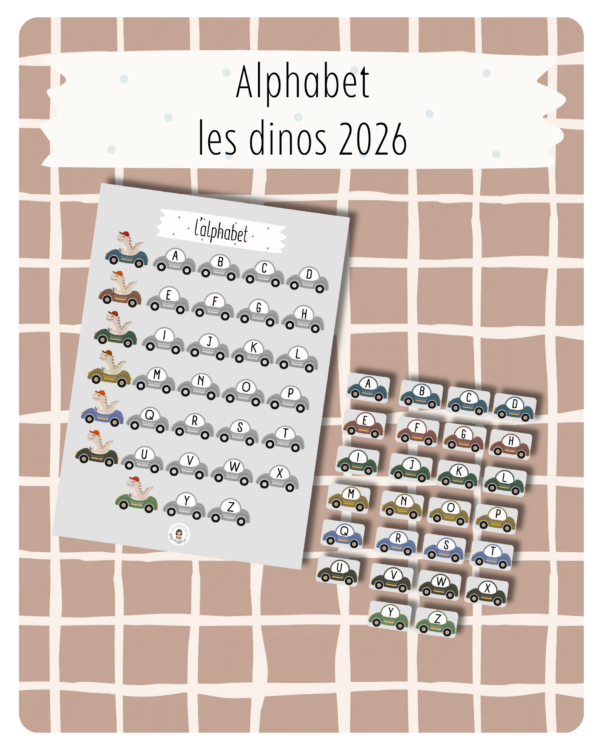 4. Alphabet – Les dinos 2026