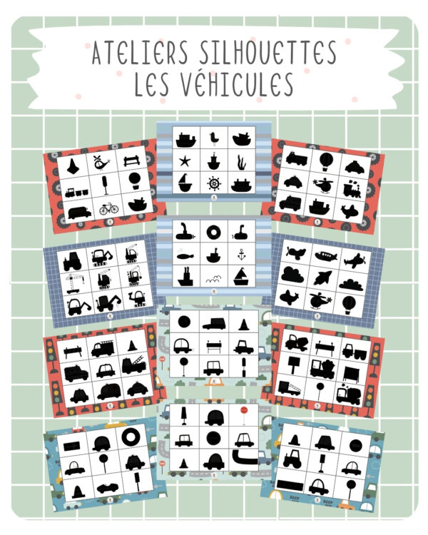 6. 12 Ateliers silhouettes – Les véhicules