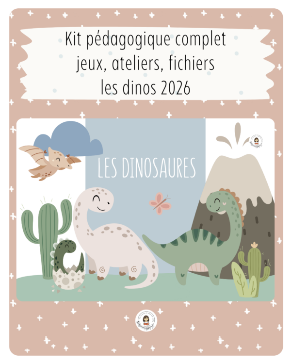 Kit pédagogique complet – Les Dinos 2026